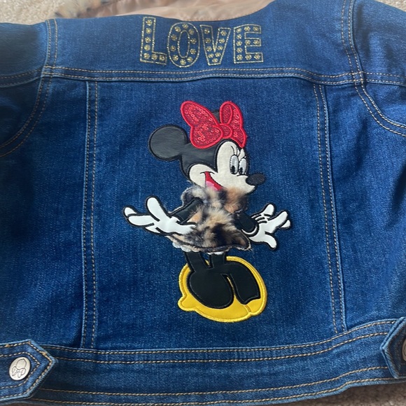 NWT Minnie Jean Jacket size 4T - Picture 3 of 4